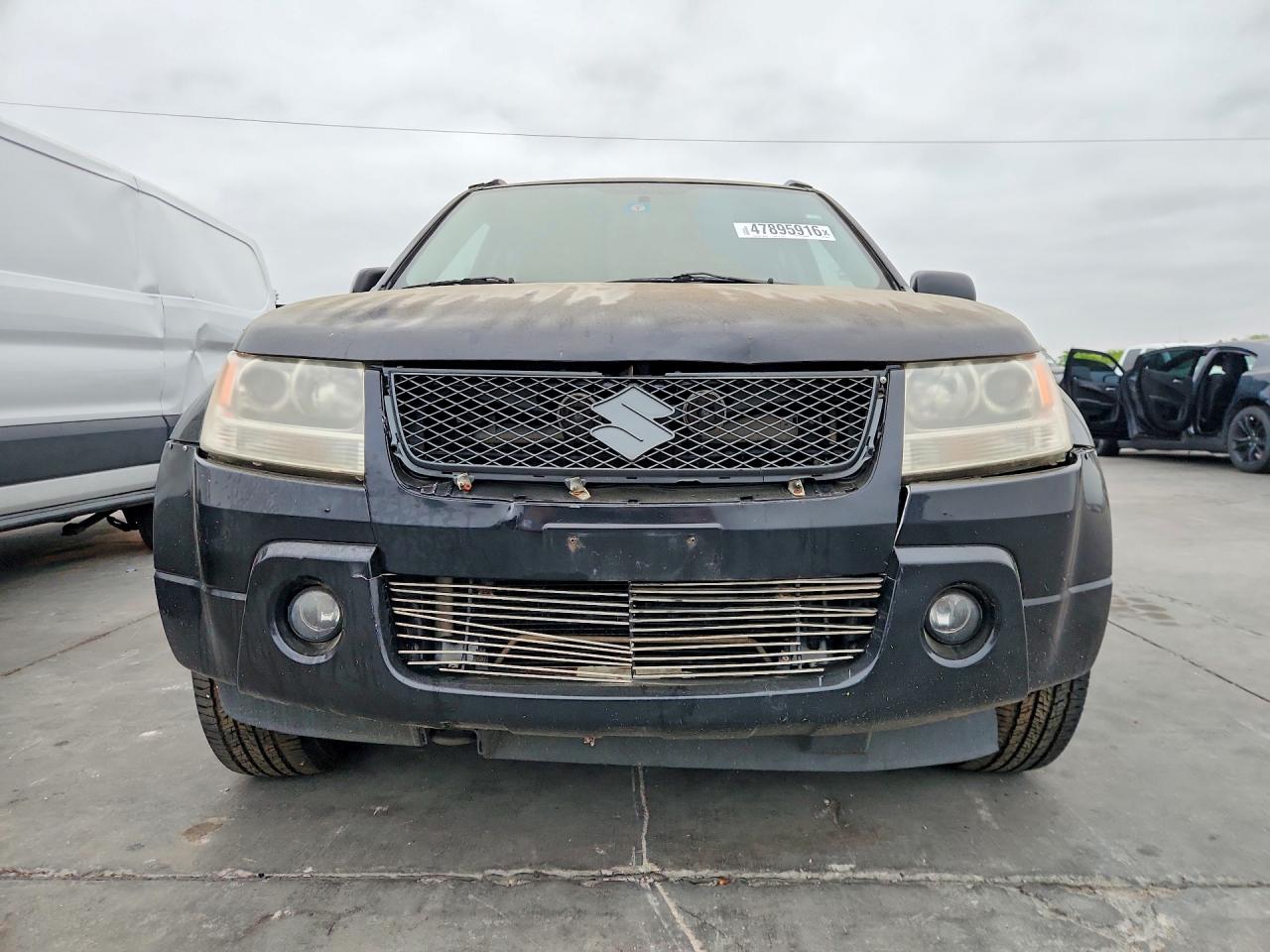 2007 Suzuki Grand Vitara VIN JS3TE944574202370 COPART salvage auction — Front End, TX - CERTIFICATE OF TITLE, sold $1,250 on 2026-07-09 (photo 5)