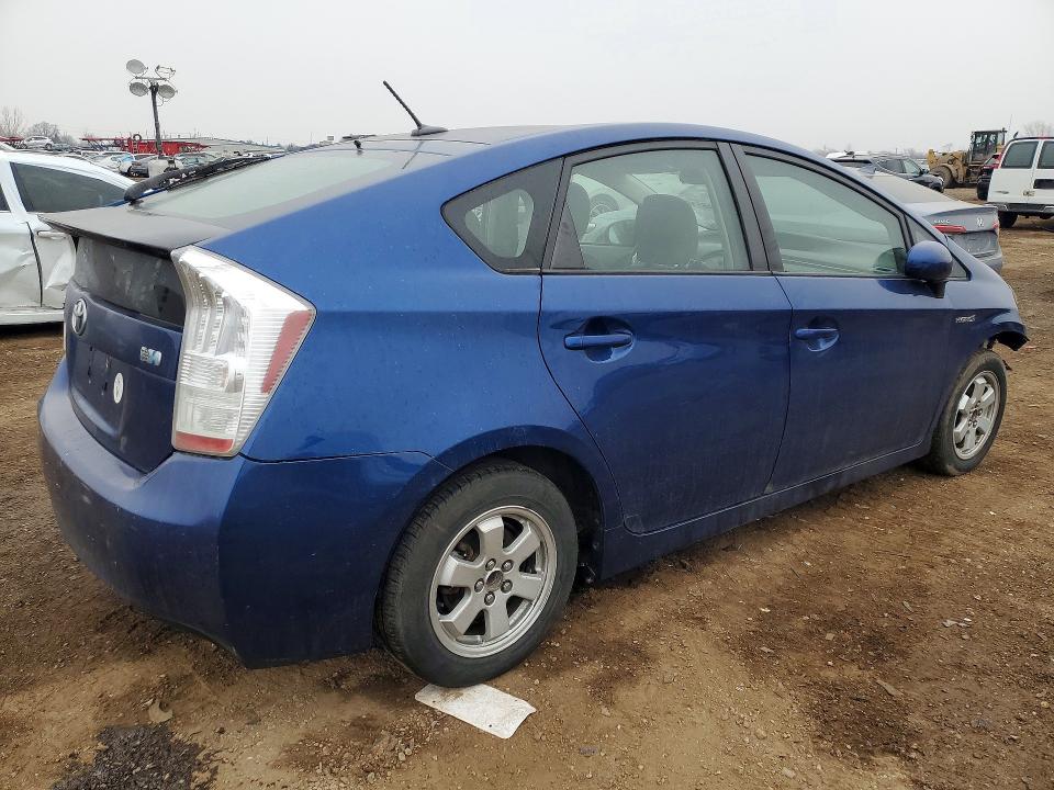 2010 Toyota Prius VIN JTDKN3DU3A0187437 COPART salvage auction — FRONT END, Il - Salvage Certificate, sold $525 on 2026-07-07 (photo 3)