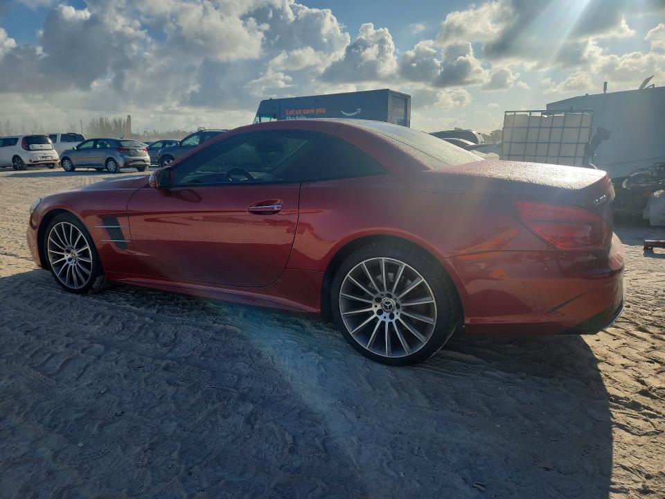 2018 Mercedes-benz Sl-class VIN WDDJK6GA9JF053526 COPART salvage auction — SIDE, FL - CERT OF TITLE SLVG REBUILDABLE, sold $11,700 on 2026-07-14 (photo 2)