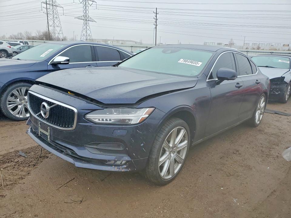 2017 Volvo S90 VIN YV1A22MK3H1003853 COPART salvage auction — FRONT END, Il - Salvage Certificate, sold $3,550 on 2026-08-06 (photo 1)