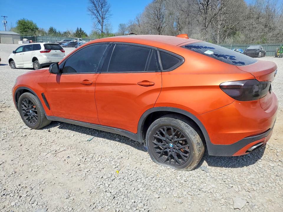 2016 BMW X6 VIN 5UXKU6C50G0R34000 COPART salvage auction — MINOR DENT/SCRATCHES, Ga - Certificate Of Title (P), sold $5,800 on 2026-07-09 (photo 2)