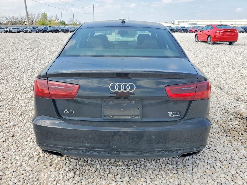 2016 Audi A6 VIN WAUFGAFC0GN176991 COPART salvage auction — SIDE, Tx - Salvage Vehicle Title, sold $6,900 on 2026-07-02 (photo 6)