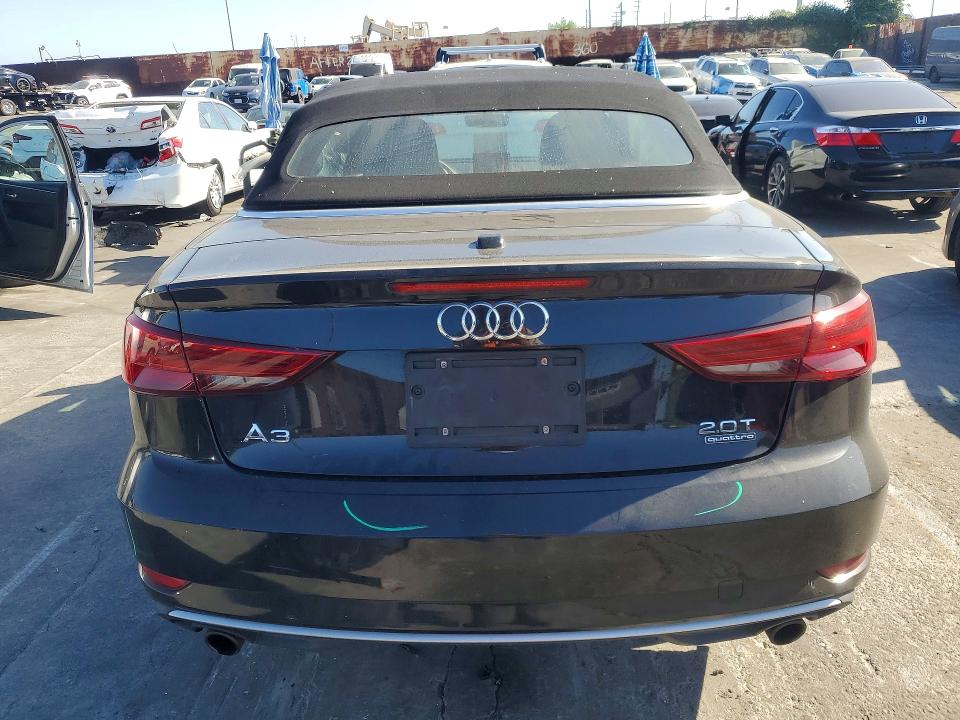 2017 Audi A3 VIN WAU78LFF6H1056760 COPART salvage auction — FRONT END, Salvage Title, sold $2,500 on 2026-07-17 (photo 6)