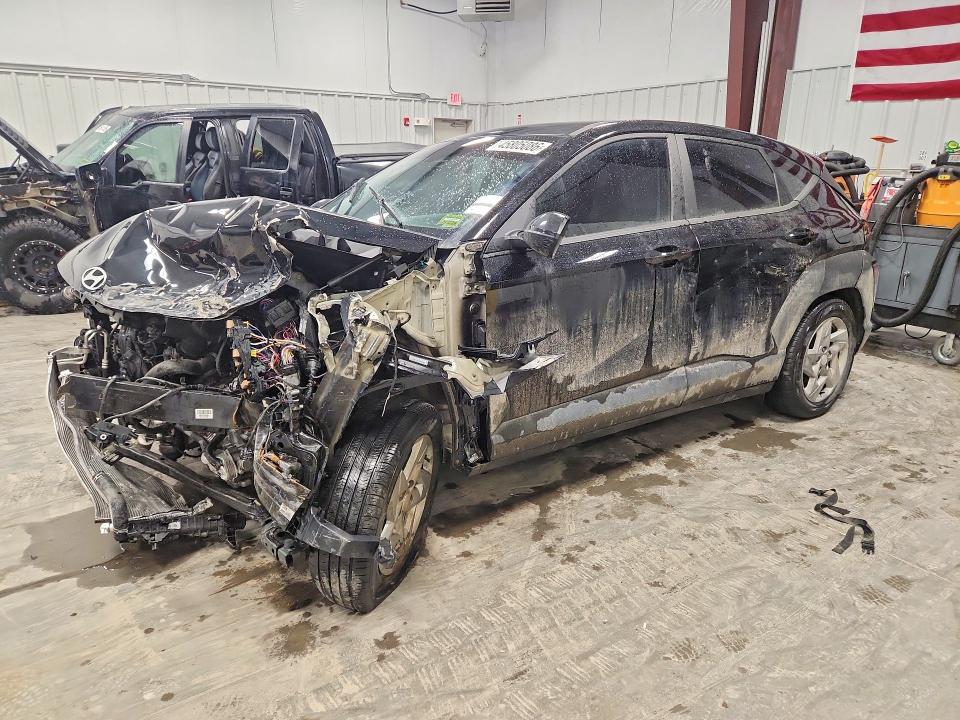 2024 Hyundai Kona VIN KM8HACABXRU161409 COPART salvage auction — FRONT END, Me - Cert Of Title-Salvage Collisio, sold $950 on 2026-07-15 (photo 1)