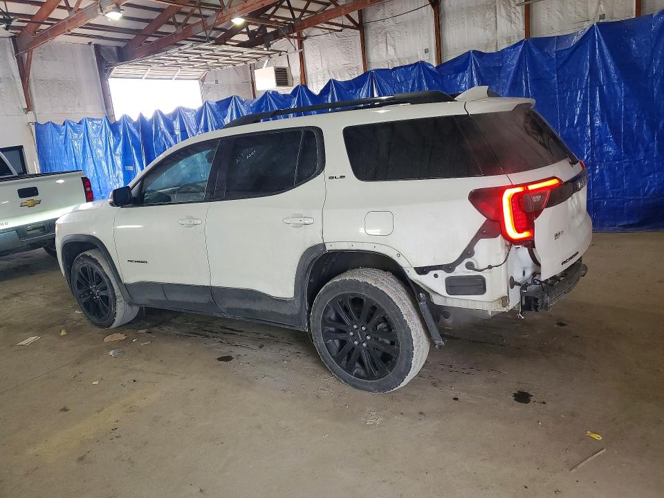 2021 Gmc VIN 1GKKNRLS6MZ232524 COPART salvage auction — REAR END, Salvage Title, sold $3,400 on 2026-08-24 (photo 2)