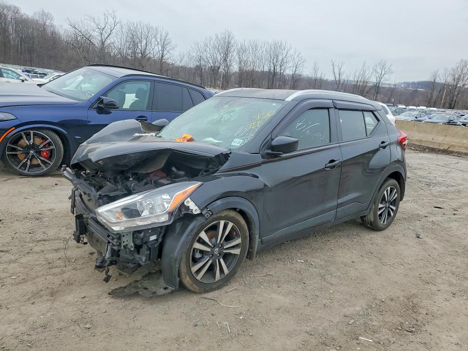 2020 Nissan Kicks VIN 3N1CP5CV3LL545519 COPART salvage auction — FRONT END, NJ - CERT OF TITLE-SALVAGE, sold $800 on 2026-07-02 (photo 1)