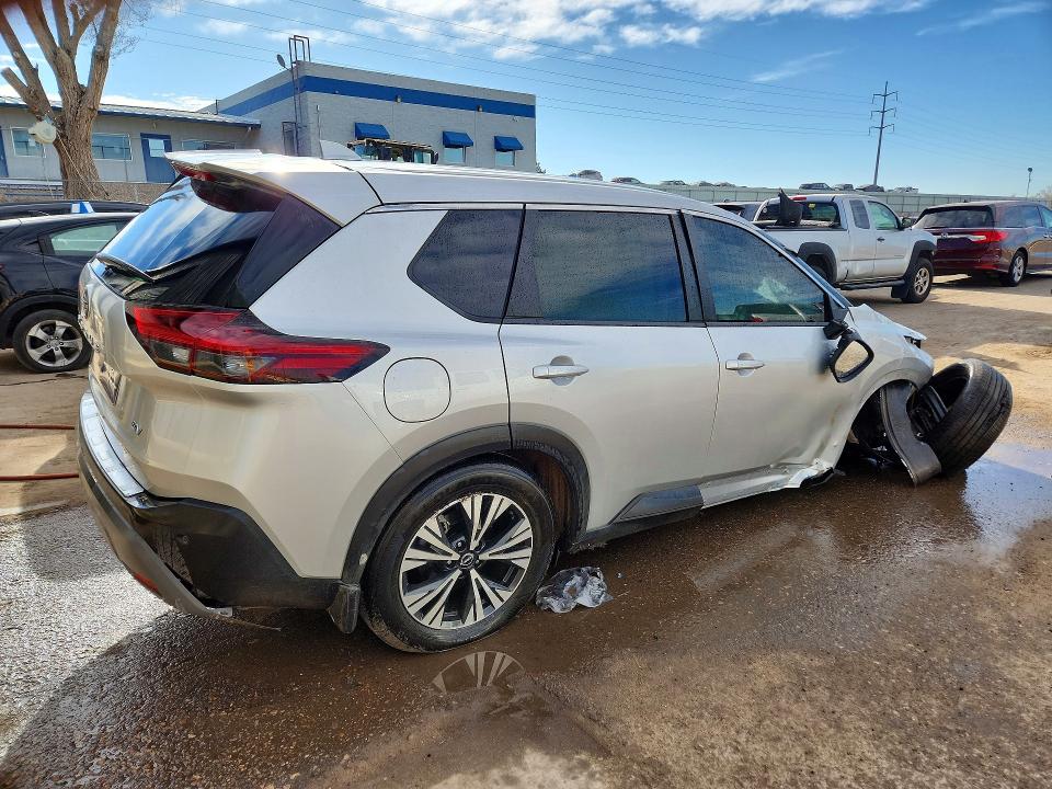 2023 Nissan Rogue VIN JN8BT3BA5PW426656 COPART salvage auction — FRONT END, Nm - Certificate Of Title, sold $4,850 on 2026-07-06 (photo 3)