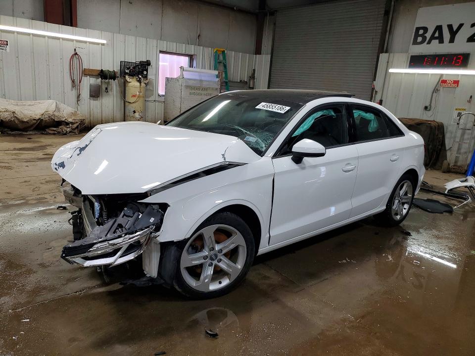 2018 Audi A3 VIN WAUAUHFF5J1072288 COPART salvage auction — FRONT END, Il - Salvage Certificate, sold $650 on 2026-07-14 (photo 1)