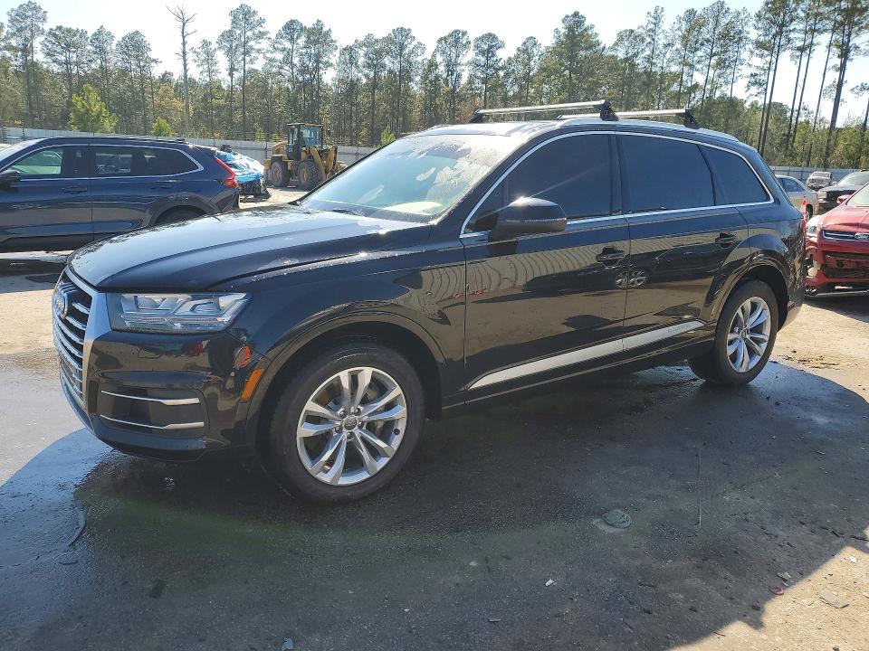 2018 Audi Q7 VIN WA1LAAF70JD000704 COPART salvage auction — VANDALISM, Sc - Cert Of Title-Salvage, sold $7,100 on 2026-07-01 (photo 1)