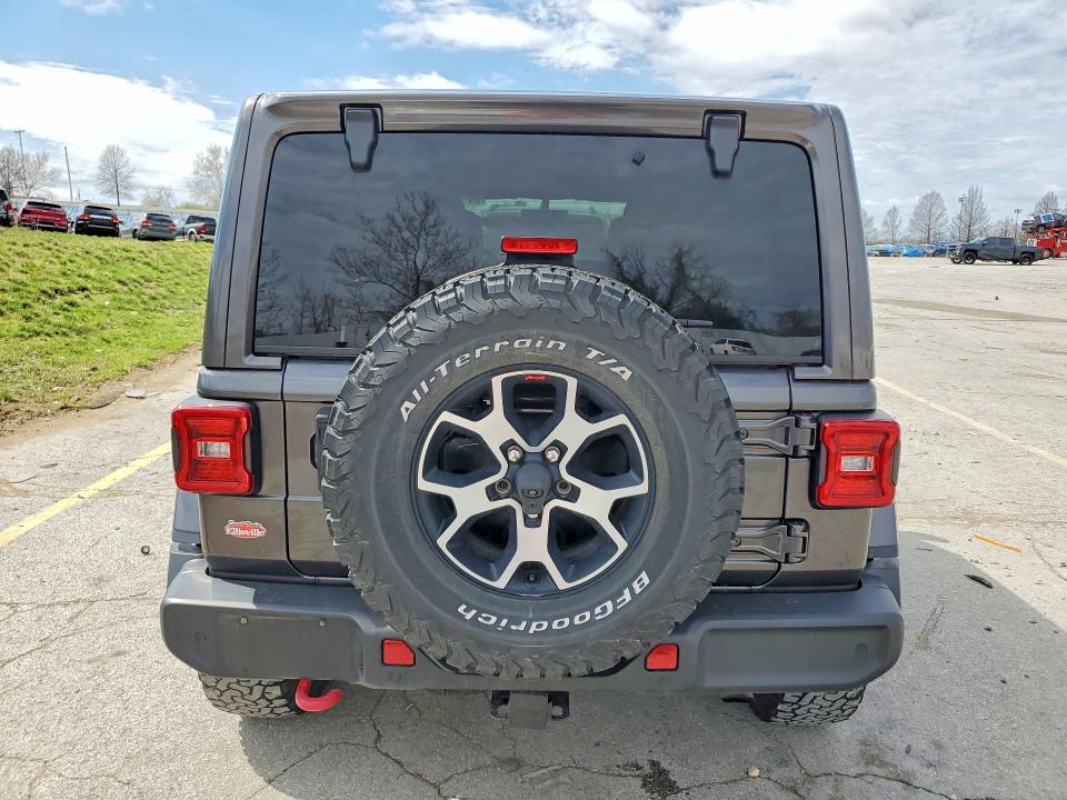 2021 Jeep Wrangler unlimited VIN 1C4HJXFG3MW617280 COPART salvage auction — MINOR DENT/SCRATCHES, Mo - Certificate Of Title, sold $23,500 on 2026-07-09 (photo 6)