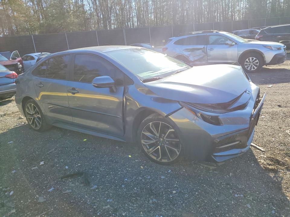 2021 Toyota Corolla VIN 5YFS4MCE1MP091691 COPART salvage auction — FRONT END, Md - Cert Of Salvage > 75% Damage, sold $225 on 2026-07-24 (photo 4)