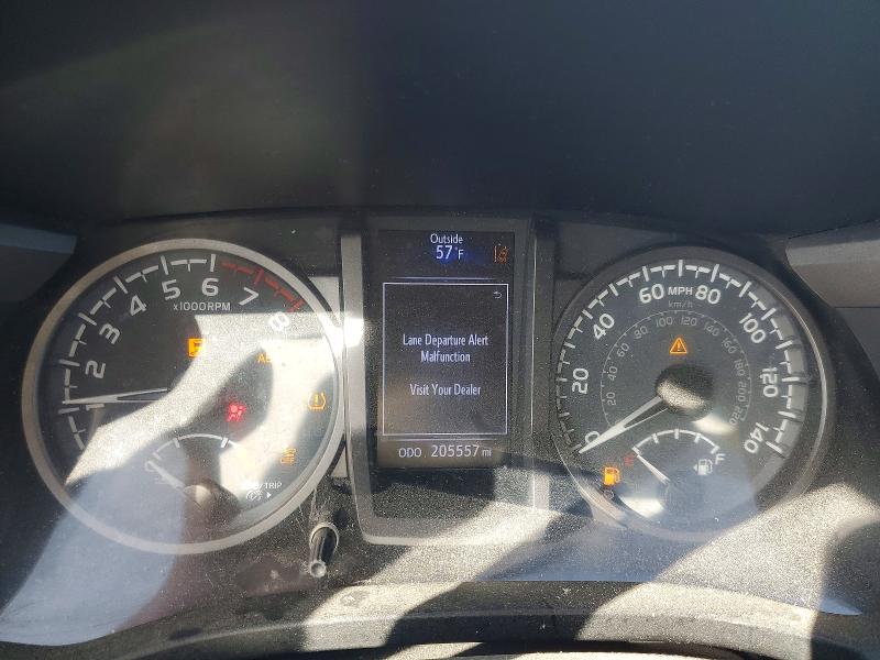 2020 Toyota Tacoma VIN 5TFCZ5AN4LX219078 COPART salvage auction — FRONT END, Or - Salvage Title Certificate, sold $7,200 on 2026-07-14 (photo 9)