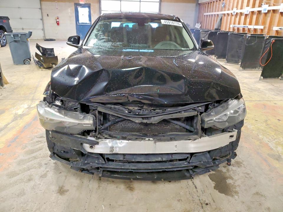 2014 BMW 3er VIN WBA3B5G54ENS07827 COPART salvage auction — FRONT END, In - Cert Of Title-Salvage Title, sold $850 on 2026-08-07 (photo 5)