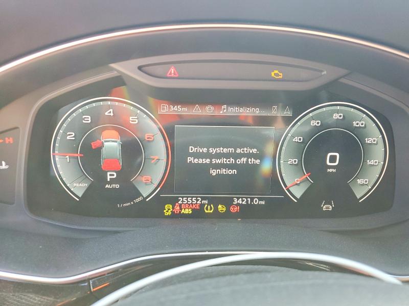 2024 Audi Q7 VIN WA1WXBF7XRD004000 COPART salvage auction — FRONT END, Ga - Cert Of Title-Salvage, sold $36,500 on 2026-07-08 (photo 9)