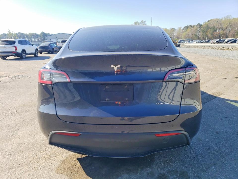 2024 Tesla Model y VIN 7SAYGDEE0RA265428 COPART salvage auction — FRONT END, Nc - Salvage Certificate Of Title, sold $900 on 2026-07-21 (photo 6)