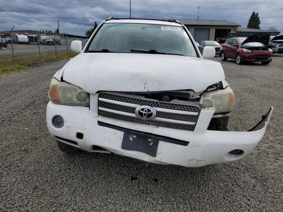 2006 Toyota Highlander hybrid VIN JTEEW21AX60019991 COPART salvage auction — REAR END, Or - Lien Papers Salvage, sold $200 on 2026-07-14 (photo 5)