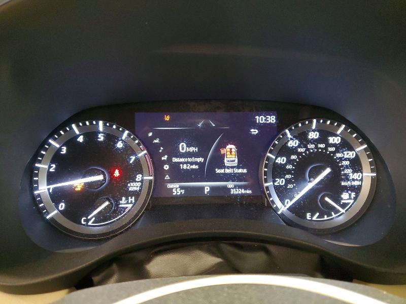 2021 Toyota Highlander VIN 5TDHZRBH1MS540783 COPART salvage auction — MECHANICAL, ID - SALVAGE CERTIFICATE OF TITLE, sold $4,600 on 2026-07-28 (photo 9)