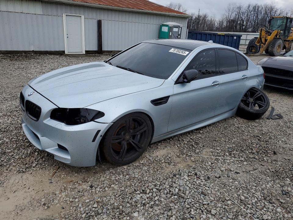 2016 BMW M5 VIN WBSFV9C58GG343480 COPART salvage auction — FRONT END, Oh - Cert Of Title-Salvage, sold $4,750 on 2026-07-24 (photo 1)