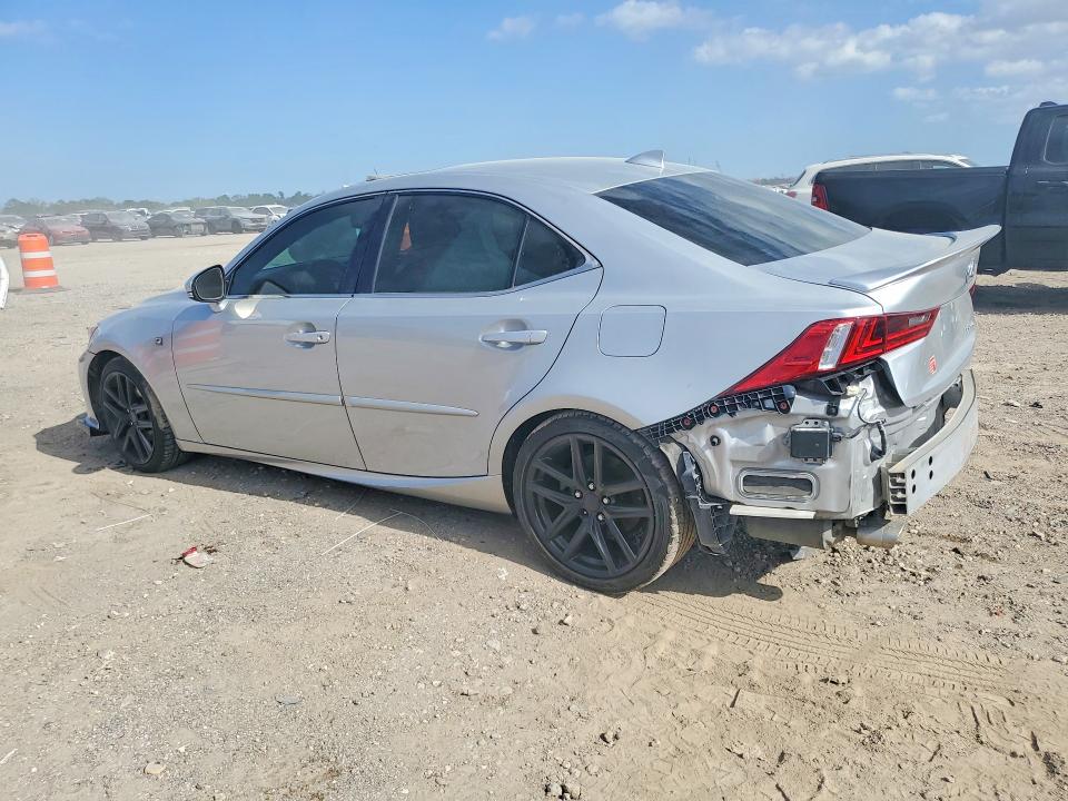 2014 Lexus Is VIN JTHBF1D23E5031180 COPART salvage auction — REAR END, Tx - Cert Of Title-Rebuilt Salvage, sold $6,700 on 2026-07-09 (photo 2)