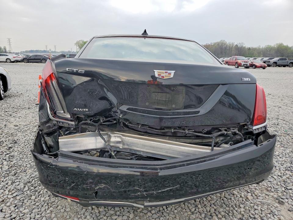 2018 Cadillac Ct6 VIN 1G6KG5RS1JU138715 COPART salvage auction — REAR END, Tn - Salvage Certificate, sold $8,900 on 2026-07-09 (photo 6)