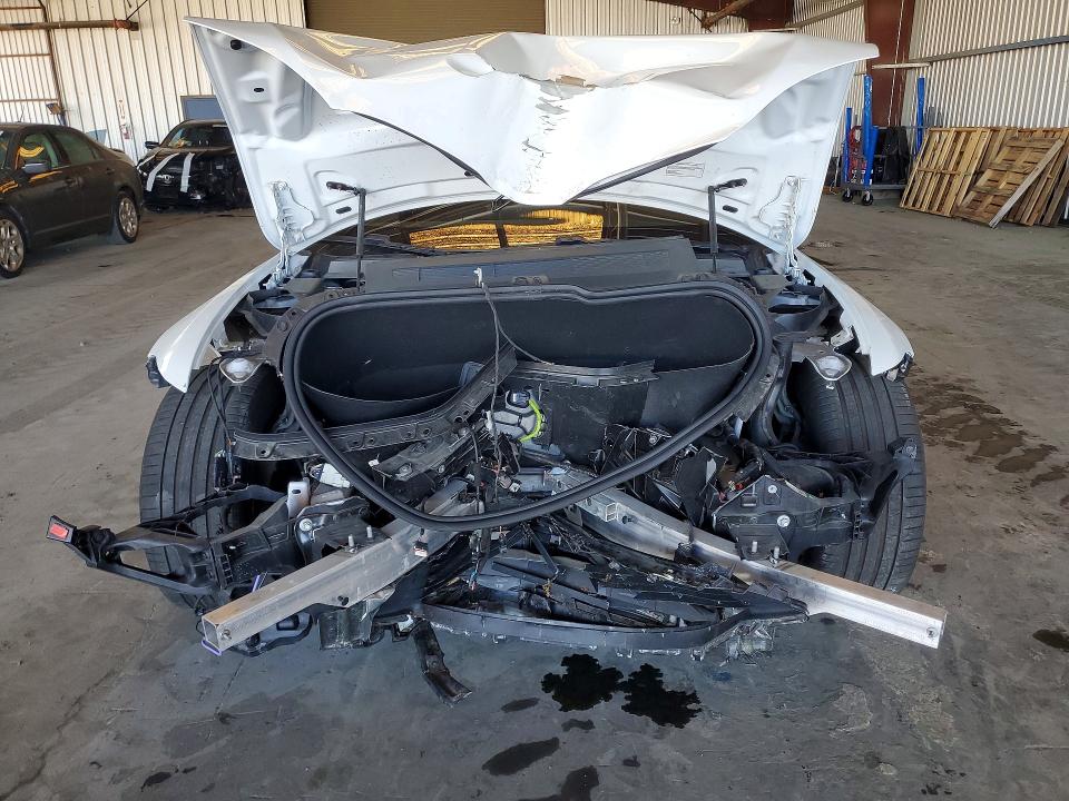 2022 Tesla Model s VIN 5YJSA1E67NF468812 COPART salvage auction — FRONT END, Ca - Salvage Certificate, sold $12,300 on 2026-07-02 (photo 5)
