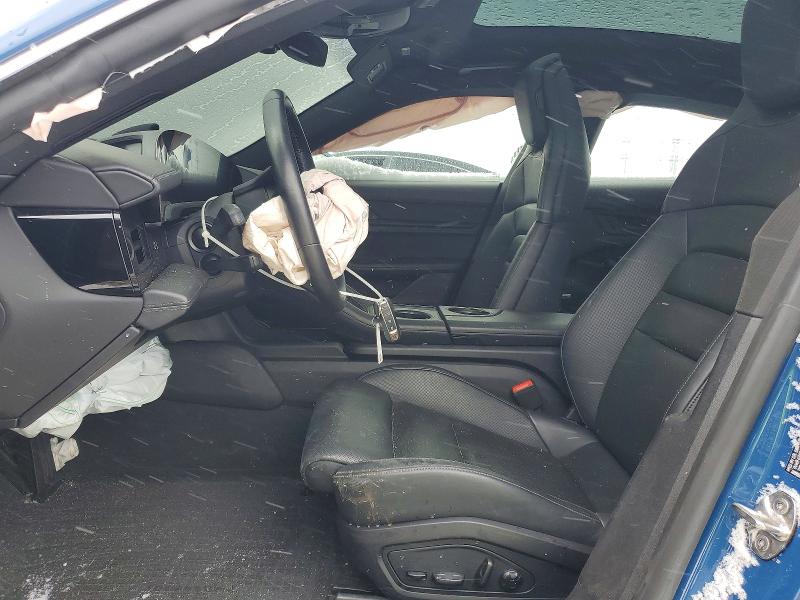 2021 Porsche Taycan VIN WP0AB2Y19MSA44258 COPART salvage auction — FRONT END, Il - Salvage Certificate, sold $24,100 on 2026-07-16 (photo 7)