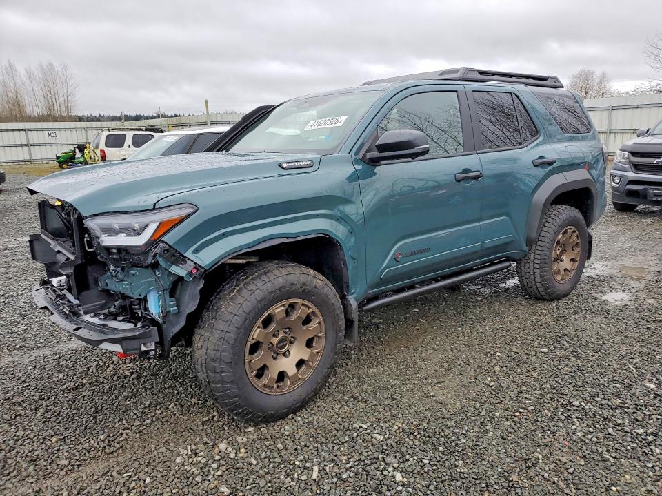2026 Toyota 4runner VIN JTEVB5BR0T5027162 COPART salvage auction — FRONT END, Salvage Title, sold $48,500 on 2026-07-13 (photo 1)