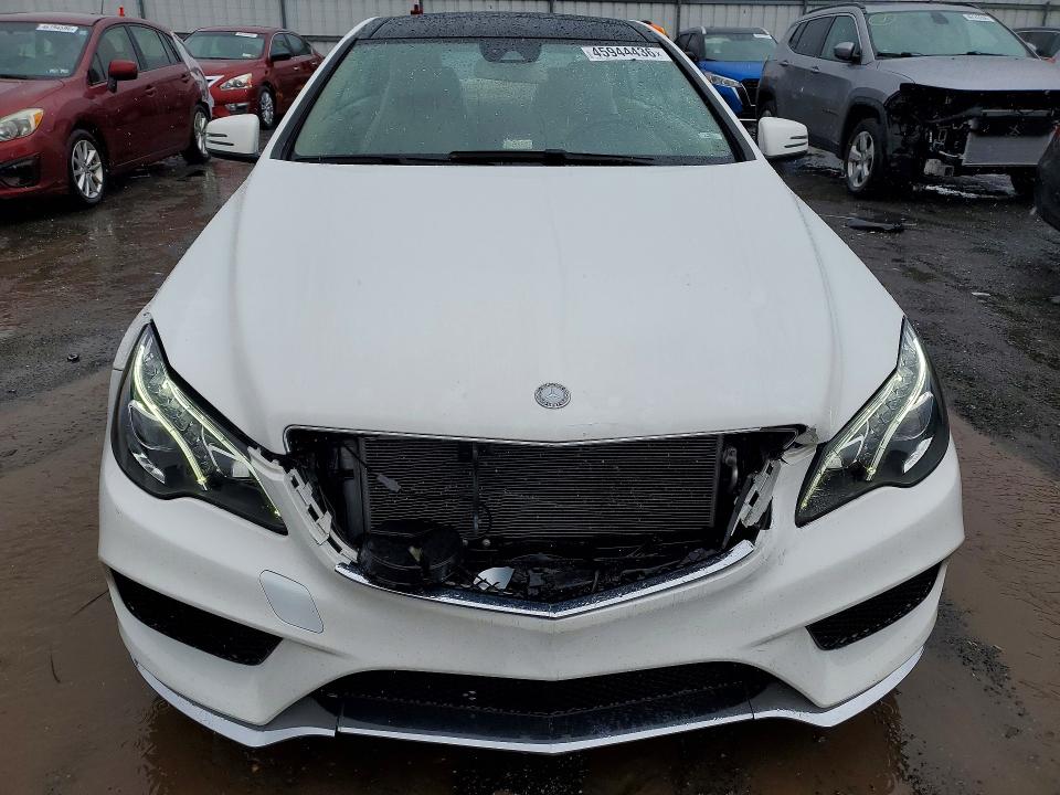 2016 Mercedes-benz E-klasse VIN WDDKJ6FB5GF346673 COPART salvage auction — FRONT END, Md - Cert Of Salvage > 75% Damage, sold $500 on 2026-07-27 (photo 5)