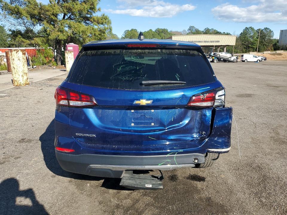 2022 Chevrolet Equinox VIN 2GNAXKEVXN6107126 COPART salvage auction — REAR END, SC - CERT OF TITLE-SALVAGE, sold $3,050 on 2026-07-09 (photo 6)