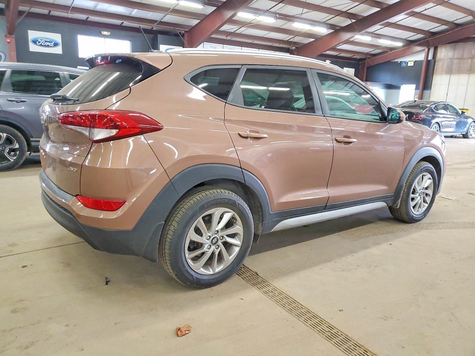2017 Hyundai Tucson VIN KM8J3CA47HU384728 COPART salvage auction — FRONT END, Ny - Certificate Of Title, sold $6,200 on 2026-07-17 (photo 3)