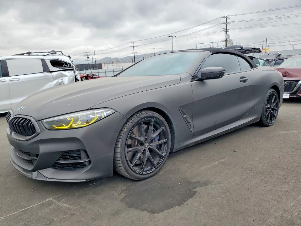 2019 BMW M850i xDrive VIN WBAFY4C51KBX39237 — COPART salvage auction photo