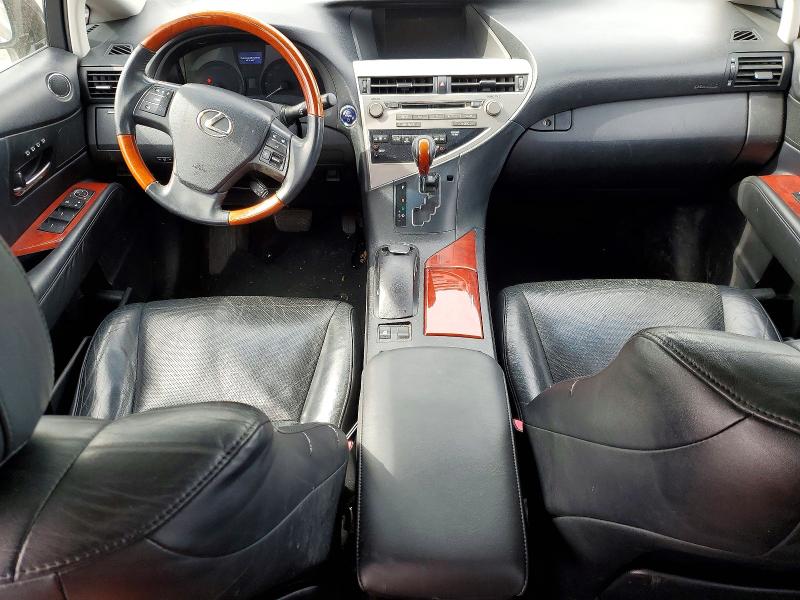 2012 Lexus Rx VIN JTJBC1BA4C2431359 COPART salvage auction — FRONT END, Ny - Mv907A-Parts Only, sold $2,050 on 2026-07-15 (photo 8)