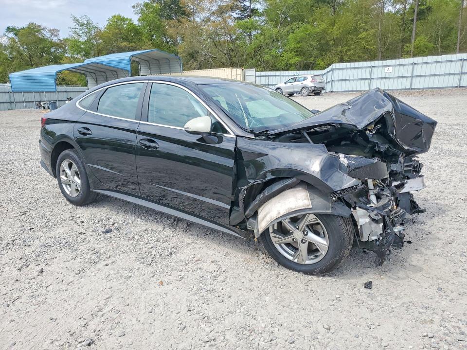 2022 Hyundai Sonata VIN KMHL24JA2NA225216 COPART salvage auction — FRONT END, Ga - Cert Of Title-Salvage, sold $125 on 2026-07-28 (photo 4)