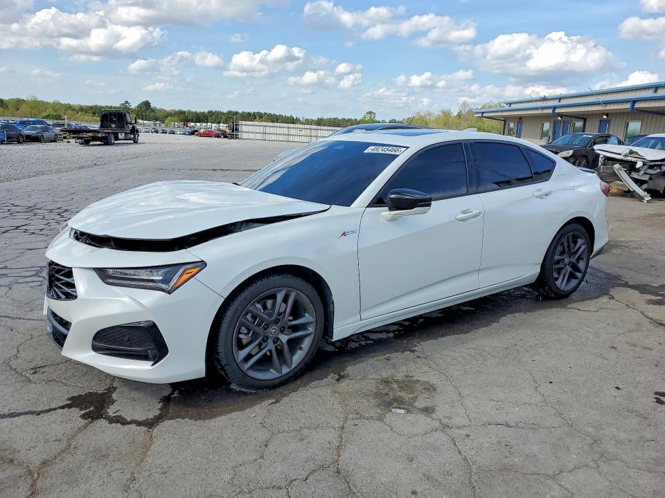 2024 Acura VIN 19UUB6F57RA001382 COPART salvage auction — FRONT END, MS - CERT OF TITLE-SALVAGED, sold $12,000 on 2026-07-02 (photo 1)