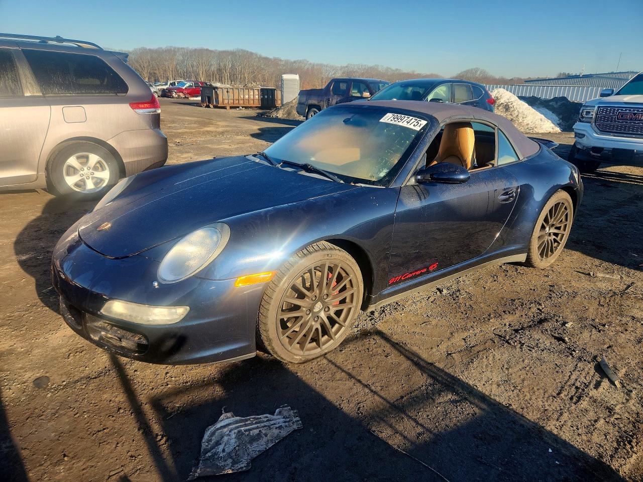 2007 Porsche 911 VIN WP0CB29977S775298 COPART salvage auction — Water/Flood, FL - CERT OF TITLE-FLOOD & REBUILT, sold $14,400 on 2026-04-08 (photo 1)