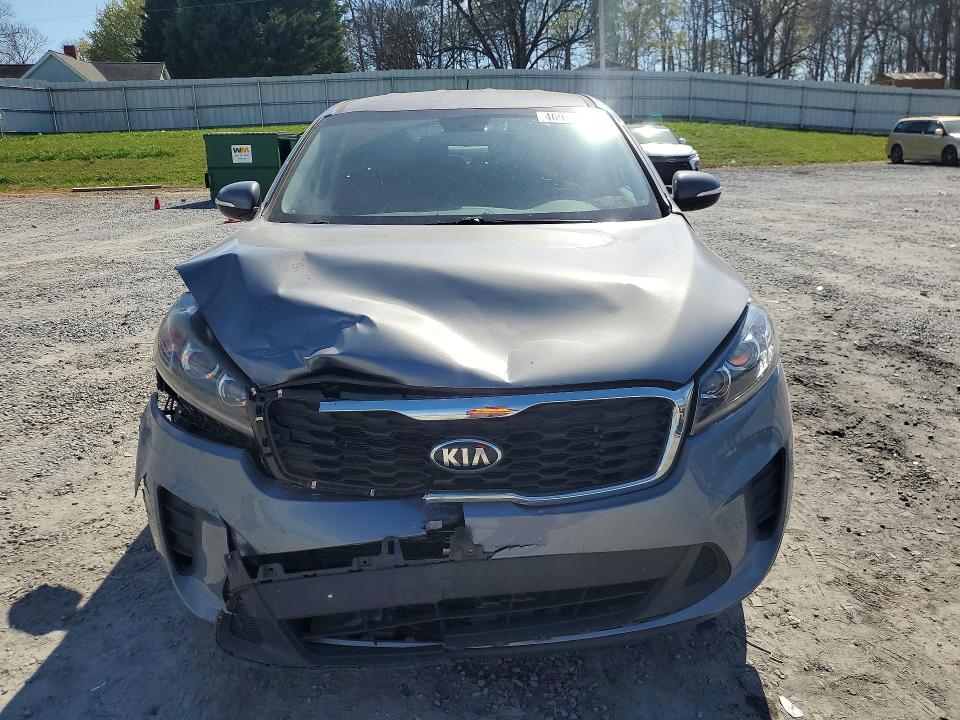 2020 Kia Sorento VIN 5XYPG4A36LG643719 COPART salvage auction — FRONT END, Nc - Salvage Certificate Of Title, sold $2,150 on 2026-07-29 (photo 5)