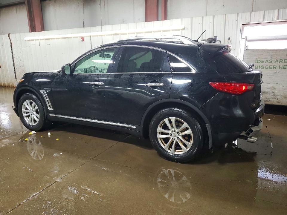 2014 Infiniti Qx70 VIN JN8CS1MW6EM410964 COPART salvage auction — FRONT END, Il - Salvage Certificate, sold $650 on 2026-07-09 (photo 2)
