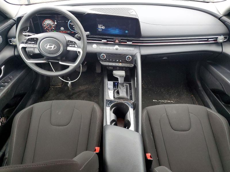 2024 Hyundai Elantra VIN KMHLM4DJ7RU102411 COPART salvage auction — FRONT END, Id - Salvage Certificate Of Title, sold $7,200 on 2026-07-06 (photo 8)