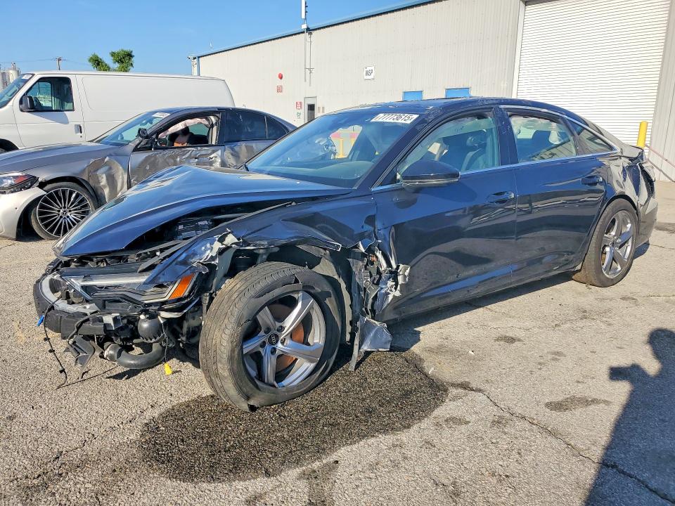 2024 Audi A6 VIN WAUE3BF28RN025517 COPART salvage auction — ROLLOVER, Ca - Salvage Certificate, sold $2,000 on 2026-07-17 (photo 1)