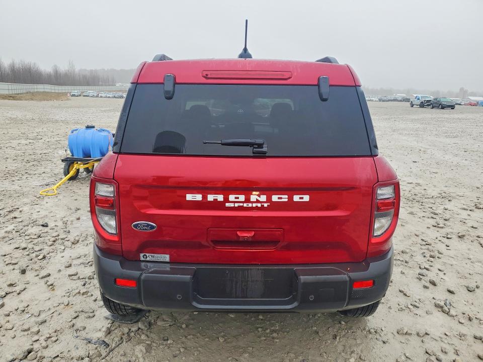 2025 Ford Bronco sport VIN 3FMCR9BN7SRF24423 COPART salvage auction — FRONT END, Mi - Certificate Of Title, sold $11,500 on 2026-07-02 (photo 6)