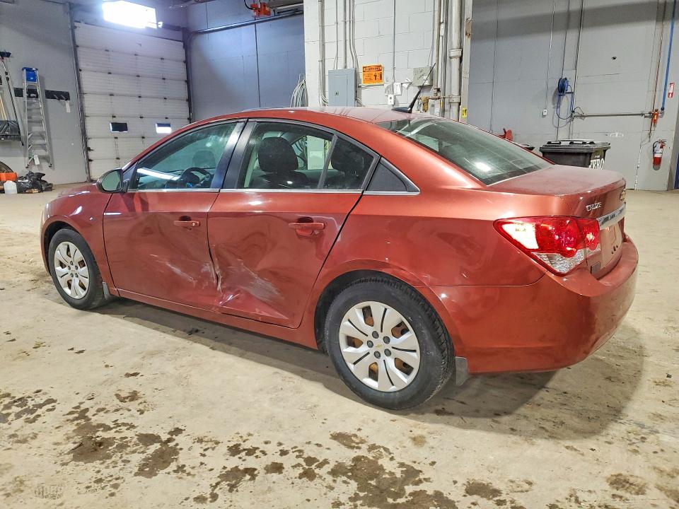 2012 Chevrolet Cruze VIN 1G1PF5SC0C7194163 COPART salvage auction — SIDE, On - Permit No Brand - Unfit, sold $1,500 on 2026-07-09 (photo 2)