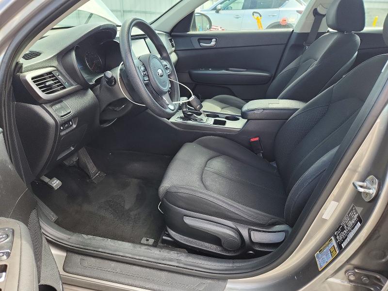 2018 Kia Optima VIN 5XXGT4L38JG229142 COPART salvage auction — MINOR DENT/SCRATCHES, Fl - Certificate Of Title, sold $1,100 on 2026-07-21 (photo 7)