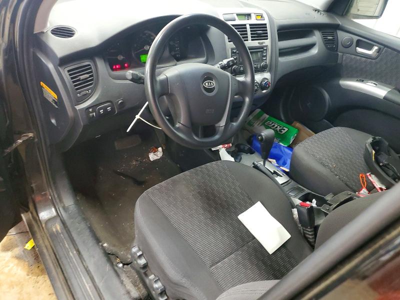 2005 Kia Sportage VIN KNDJE723157097648 COPART salvage auction — FRONT END, Nc - Salvage Certificate Of Title, sold $450 on 2026-07-08 (photo 8)