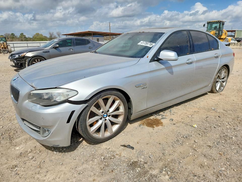 2011 BMW 5 series VIN WBAFU7C58BC869636 COPART salvage auction — FRONT END, Tx - Certificate Of Title, sold $900 on 2026-07-09 (photo 1)