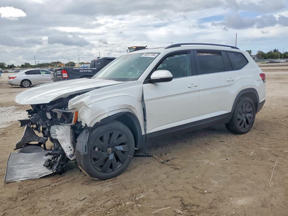 2026 Volkswagen Atlas VIN 1V2JN2CA6TC515849 COPART salvage auction — FRONT END, Fl - Cert Of Title Slvg Rebuildable, sold $8,400 on 2026-07-30 (photo 1)
