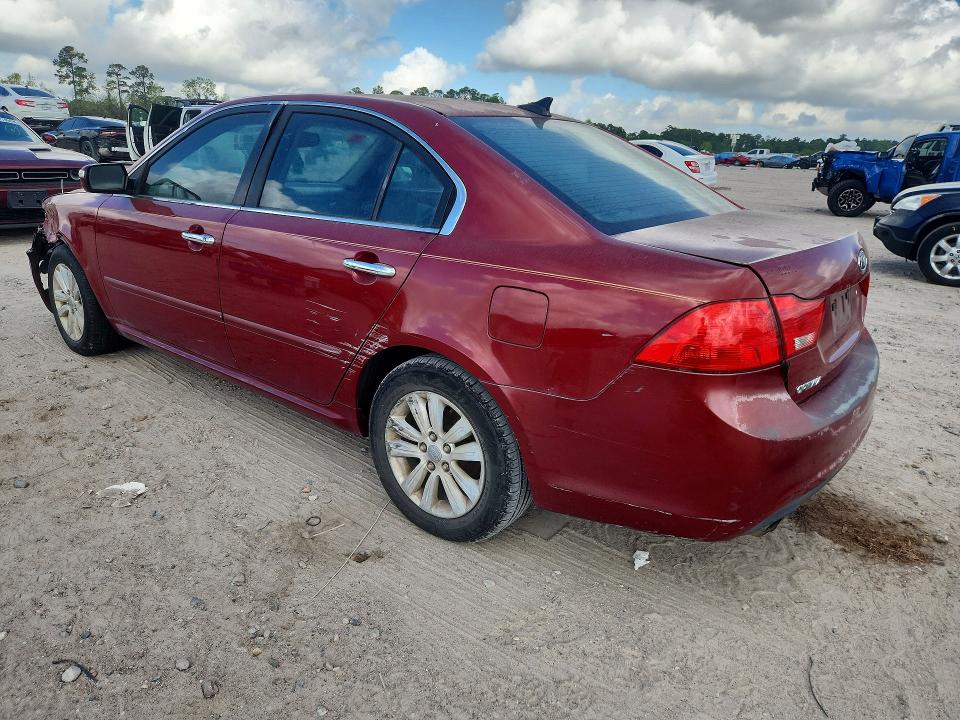 2010 Kia Optima VIN KNAGH4A42A5453067 COPART salvage auction — FRONT END, Tx - Salvage Vehicle Title, sold $650 on 2026-07-24 (photo 2)