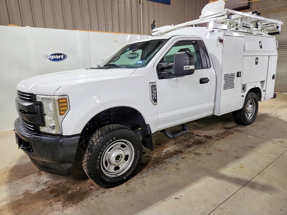 2019 Ford F-350 super duty VIN 1FDRF3B63KED87671 COPART salvage auction — FRONT END, Tx - Certificate Of Title, sold $12,300 on 2026-07-21 (photo 1)