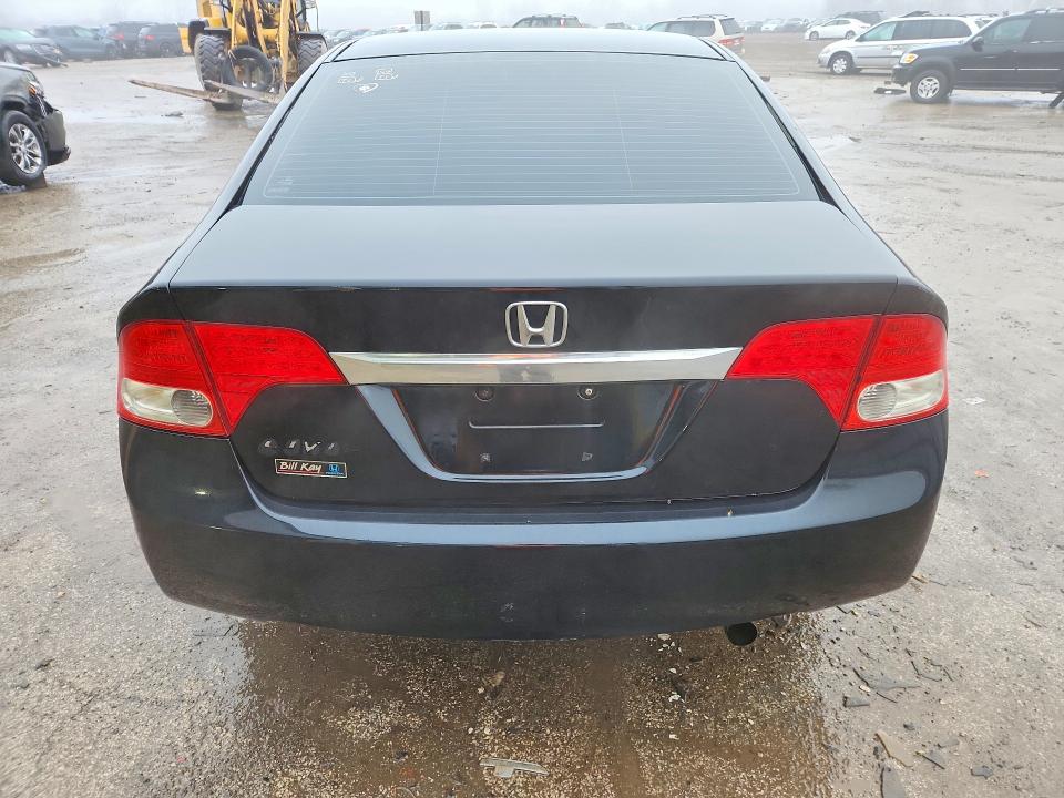 2009 Honda Civic VIN 19XFA16829E016974 COPART salvage auction — FRONT END, Il - Salvage Certificate, sold $225 on 2026-07-03 (photo 6)