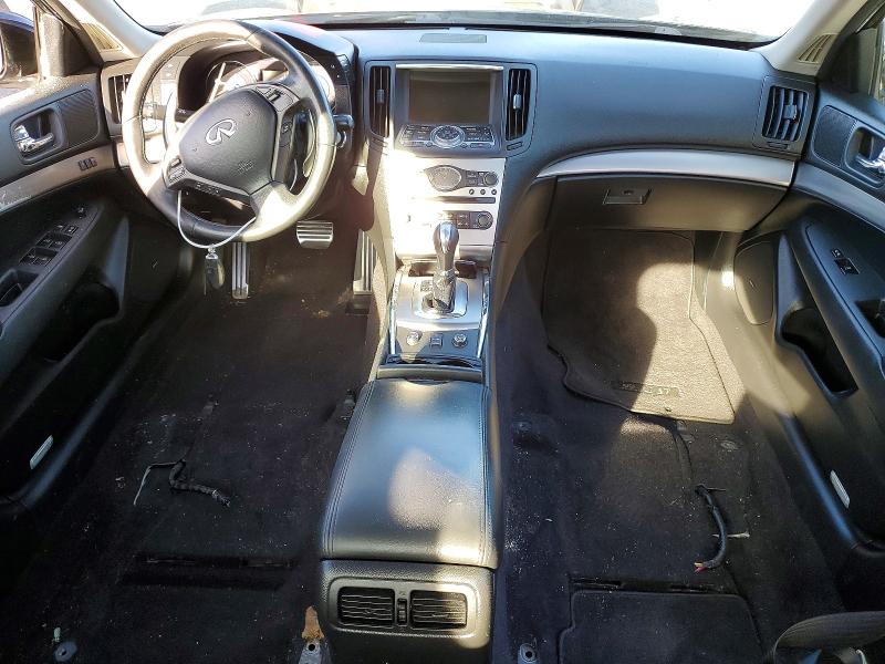 2012 Infiniti G VIN JN1CV6AR3CM681138 COPART salvage auction — REAR END, Ca - Salvage Certificate, sold $650 on 2026-07-10 (photo 8)