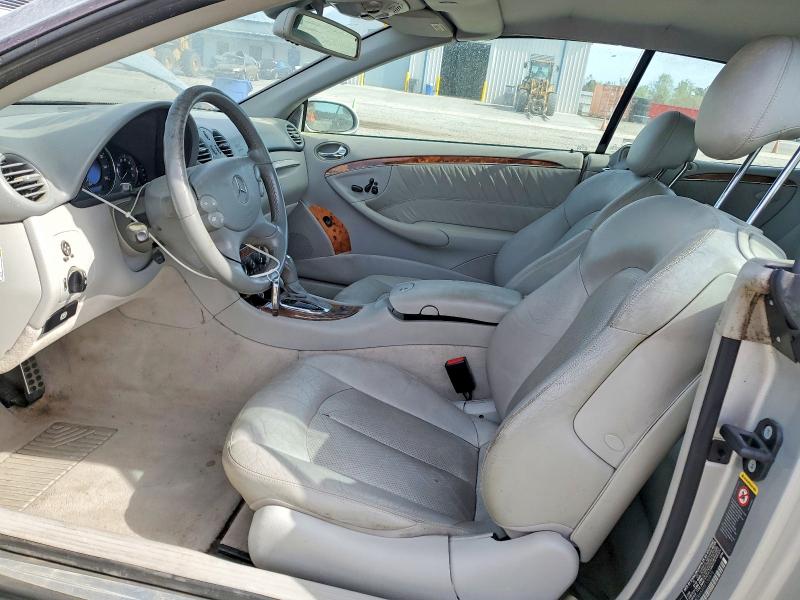 2005 Mercedes-benz Clk-class VIN WDBTK65J05F130875 COPART salvage auction — FRONT END, NC - DEALER ONLY SALVAGE TITLE, sold $425 on 2026-08-10 (photo 7)